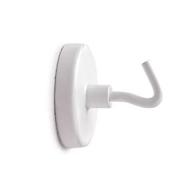 MAUL Iman Maul de Potencia con Gancho 36 CM Diametro Peso Max. 6 KG Color Blanco Pack de 5 Unidades