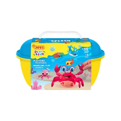 JOVI Juego Jovi Play&fun Plastilina Cofre Splash
