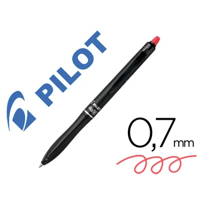 PILOT Boligrafo Pilot Frixion Ball Plus Borrable 0,7 MM Punta Media Rojo