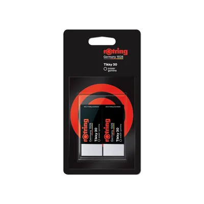 ROTRING Goma de Borrar Rotring Tikky 30 Blister de 2 Unidades