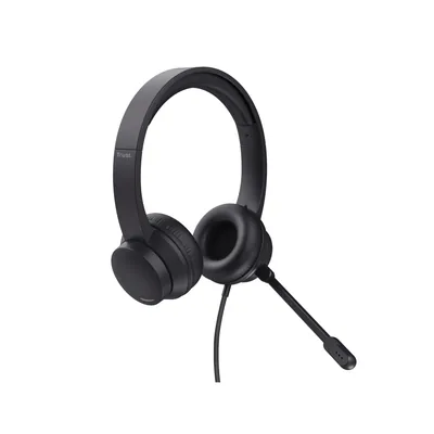 TRUST Auricular Trust Ayda Diadema con Microfono Usb Color Negro