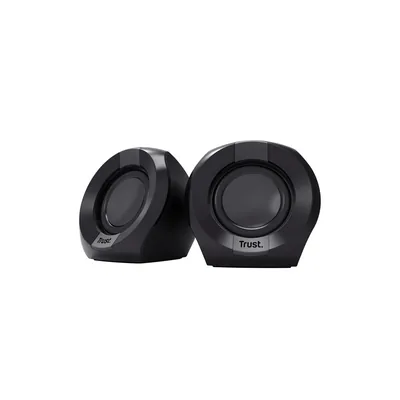 TRUST Altavoces Trust Polo 2.0 4W Usb Control de Volumen Color Negro