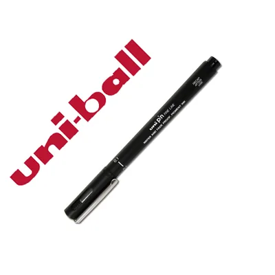 UNIBALL Rotulador Uniball Pin Calibrado Micrometrico 0,1 MM Color Negro