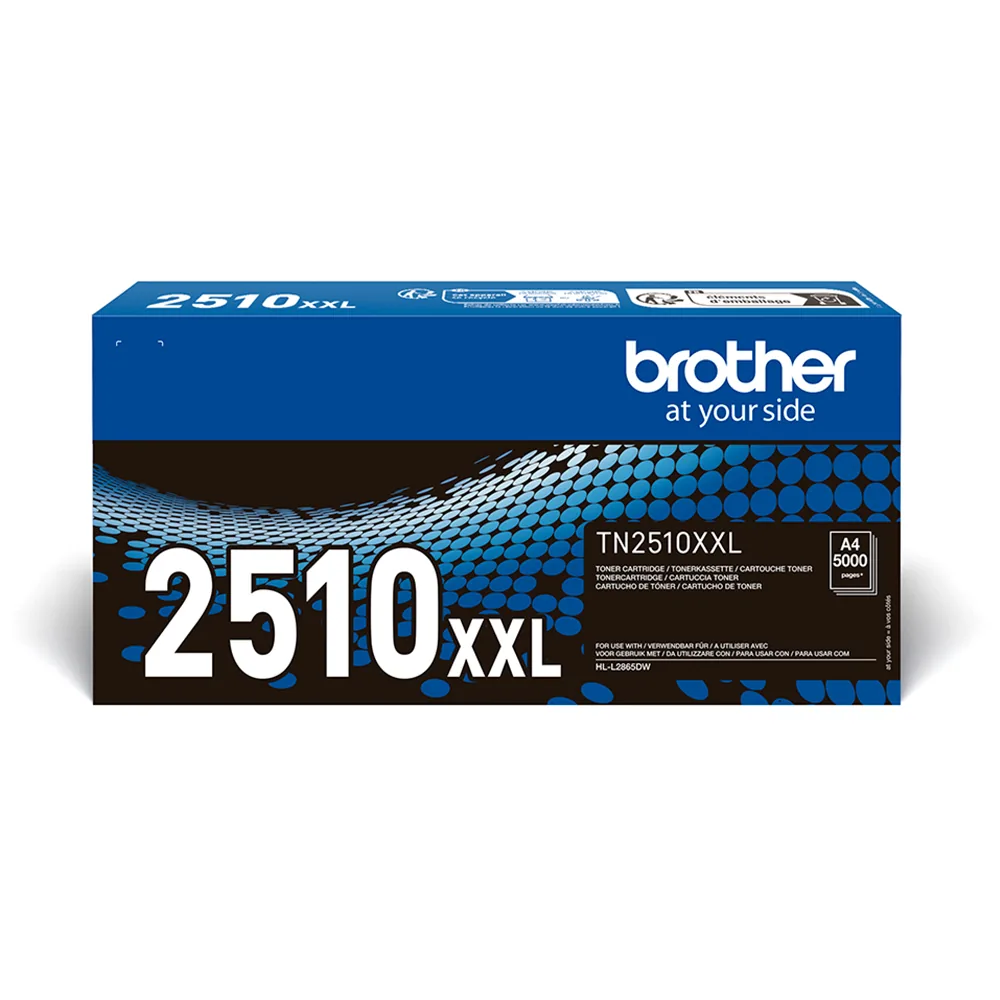 Toner Brother TN2510XXL MFC-L2960DW / HL-L2865DW / MFC-L2980DW Negro 5000 Paginas