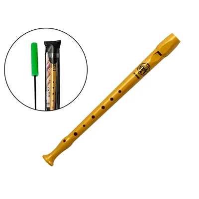 HOHNER Flauta Hohner The Magic Flute Color Dorado Edicion Especial con App para Aprender y Jugar