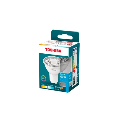 TOSHIBA Foco Led Toshiba Essential GU10 5.5W Luz Fria 6500K