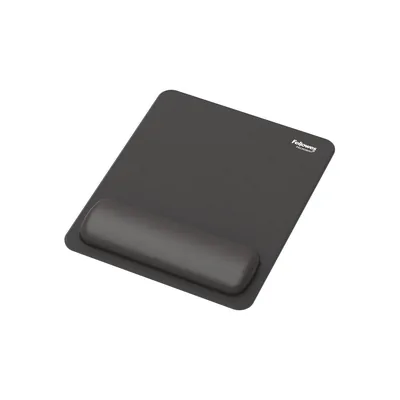 FELLOWES Alfombrilla para Raton Fellowes con Reposamuñecas Breyta Negro 250X210X25 MM