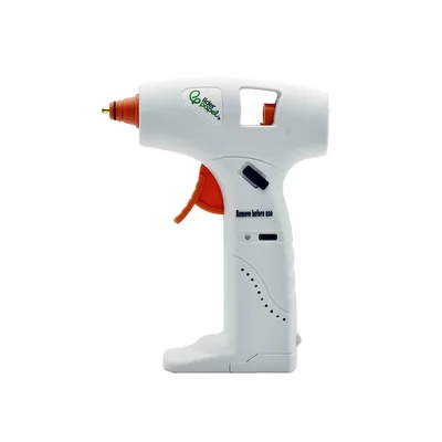 LIDERPAPEL Pistola de Silicona Caliente Inalambrica Liderpapel con Bateria Recargable por Usb Tipo-c Barras de 7MM