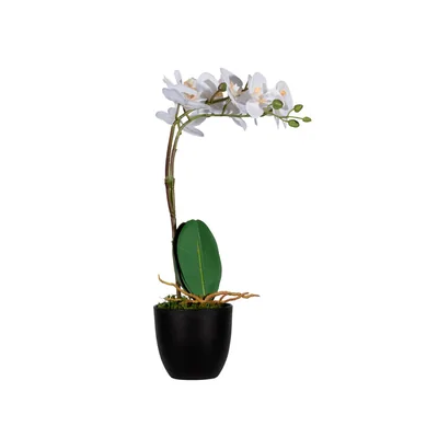 PAPERFLOW Flor Artificial Paperflow Orquidea Blanca 40 CM