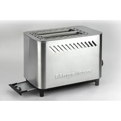MAGEFESA Tostador Magefesa Jour Doble Boca 820W Acero Inoxidable con Bandeja Recogemigas