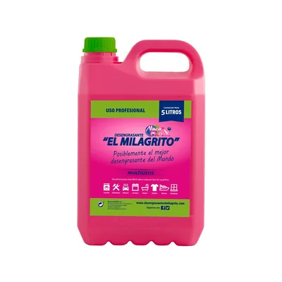 MAX Limpiador Desengrasante Nuca Max el Milagrito Garrafa de 5 Litros