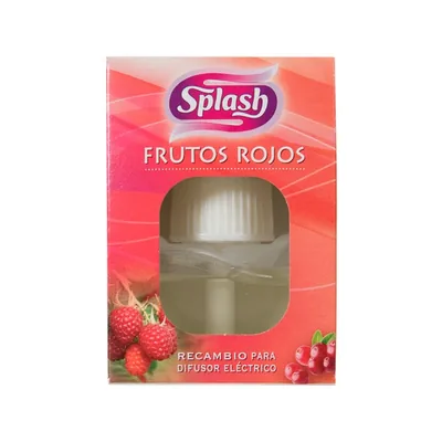 SPLASH Ambientador Electrico Splash Frutos Rojos Recambio 25 ML
