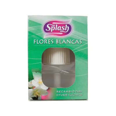 SPLASH Ambientador Electrico Splash Flores Blancas Recambio 25 ML