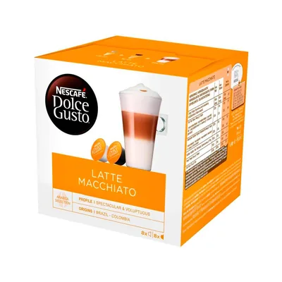 NESCAFE Cafe Dolce Gusto Latte Macchiato Caja de 16 Capsulas