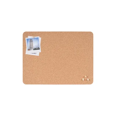 BI-OFFICE Tablero Corcho Sin Marco Bi-Office Eco Doble Cara 400X300 MM