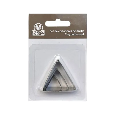 SIO-2 Cortador Metalico SIO-2 Triangulo Set de 3 Piezas
