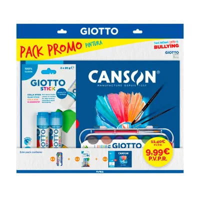 GIOTTO Pack de Pintura Giotto Promo