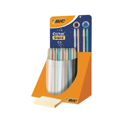 BIC Boligrafo Bic Cristal Glace Punta 1 MM Colores Surtidos