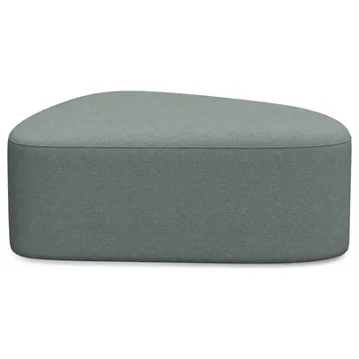 ROCADA Modulo Rocada Volga-a Basico Triangular Sin Respaldo Tapizado Gris 91X69X39 CM