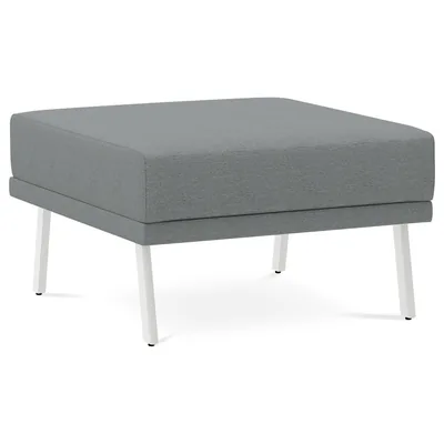 ROCADA Modulo Rocada Ural-f Cuadrado Sin Respaldo Tapizado Gris 70X74X39 CM