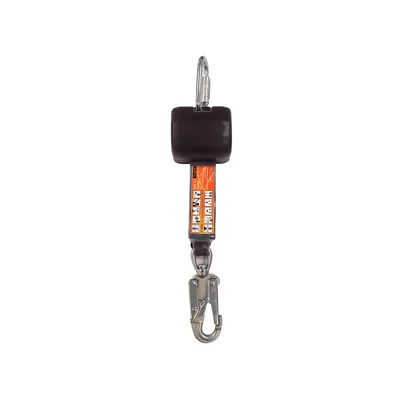 SAFETOP Anticaidas Safetop Roller Retractil Cinta 2 M 100 KG Absorbedor + Mosquetones