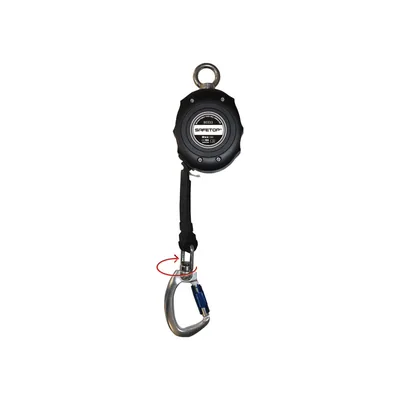 SAFETOP Anticaidas Safetop Roller-x Retractil Cinta 3 M con Conectores Giratorios
