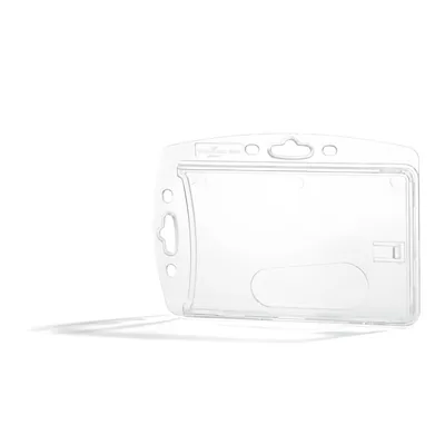 DURABLE Identificador Durable Rigido Poliestireno Transparente para 1 Tarjeta 54X87 MM