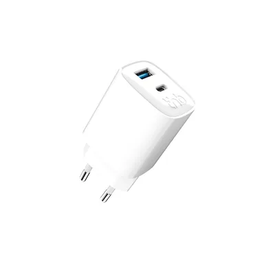 TNB Cargador de Pared Tnb Gan 45 W Usb-c + Usb a Color Blanco