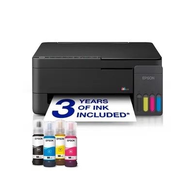 EPSON Equipo Multifuncion Epson Ecotank ET-2910 Tinta Color DIN A4 10 Ppm Negro / 5 Ppm Color Wifi Impresora Escaner