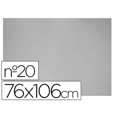 BLANCA Carton Gris Nº 20 75X105 CM Hoja