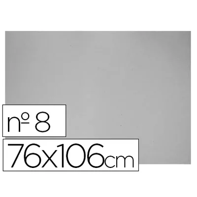 BLANCA Carton Gris Nº 8 75X105 CM Hoja