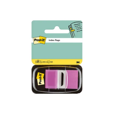 POST-IT Banderitas Separadoras 680-8 Violeta Dispensador de 50 Unidades