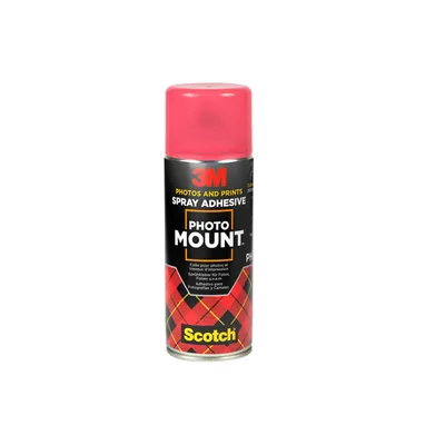 3M Pegamento 3M Spray Photo Mount Adhesivo Permanente Bote de 400 ML