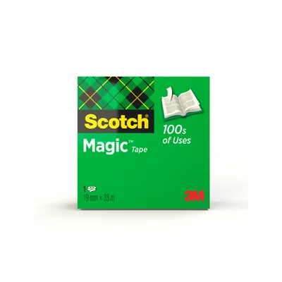 SCOTCH Cinta Adhesiva Scotch-magic Invisible 33 M X 19 MM