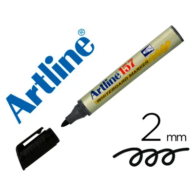 ARTLINE Rotulador Artline Pizarra EK-157 Negro Punta Redonda 2 MM