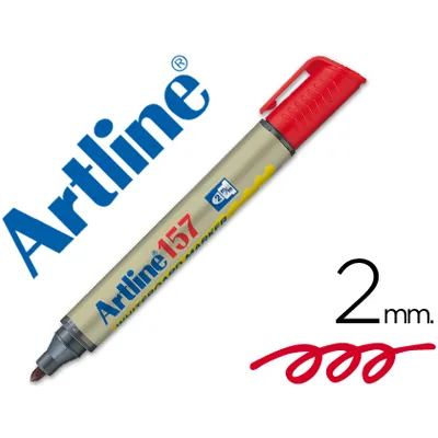 ARTLINE Rotulador Artline Pizarra EK-157 Rojo Punta Redonda 2 MM