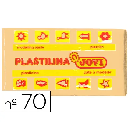 Plastilina Jovi 70 Carne Unidad Tamaño Pequeño