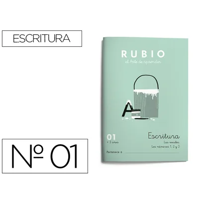 RUBIO Cuaderno Rubio Caligrafia Nº 01