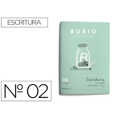 RUBIO Cuaderno Rubio Caligrafia Nº 02
