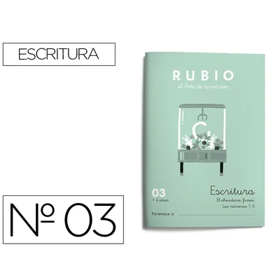 RUBIO Cuaderno Rubio Caligrafia Nº 03
