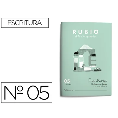 RUBIO Cuaderno Rubio Caligrafia Nº 05