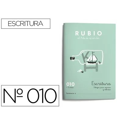RUBIO Cuaderno Rubio Caligrafia Nº 010
