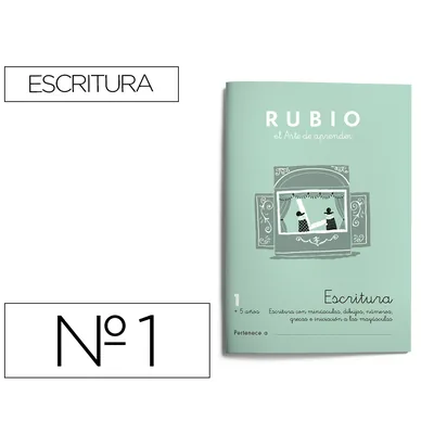 RUBIO Cuaderno Rubio Caligrafia Nº 1