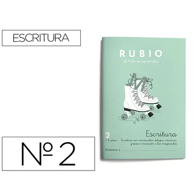 RUBIO Cuaderno Rubio Caligrafia Nº 2