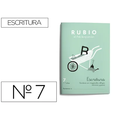 RUBIO Cuaderno Rubio Caligrafia Nº 7