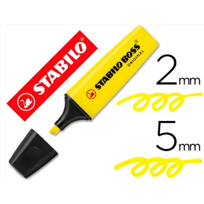 STABILO Rotulador Stabilo Boss Fluorescente 70 Amarillo