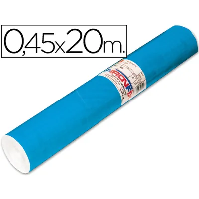 AIRONFIX Rollo Adhesivo Aironfix Unicolor Azul Mate Medio 67014 Rollo de 20 M
