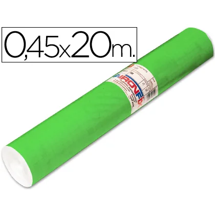 Rollo Adhesivo Aironfix Unicolor Verde Medio 67005 Rollo de 20 M