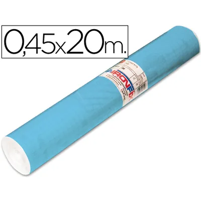 AIRONFIX Rollo Adhesivo Aironfix Unicolor Azul Mate Claro 67013 Rollo de 20 M