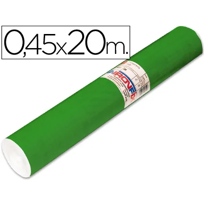 Rollo Adhesivo Aironfix Unicolor Verde Brillo 67047 Rollo de 20 M